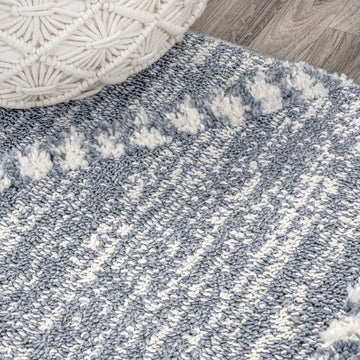Sofie Moroccan Trellis High-low Area Rug